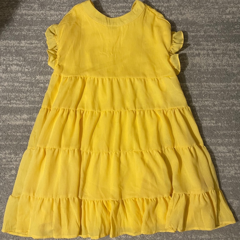 Foteisy Yellow Dress